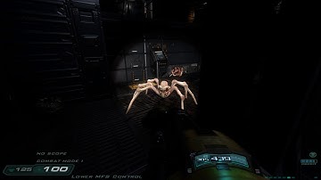 Perfected Doom 3 Mod (PC) Part 4 - Alpha Labs Sector 2
