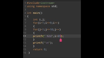 1 to 10 table in c #coding #youtube #html #trending #shortvideo #cprogramming #computer