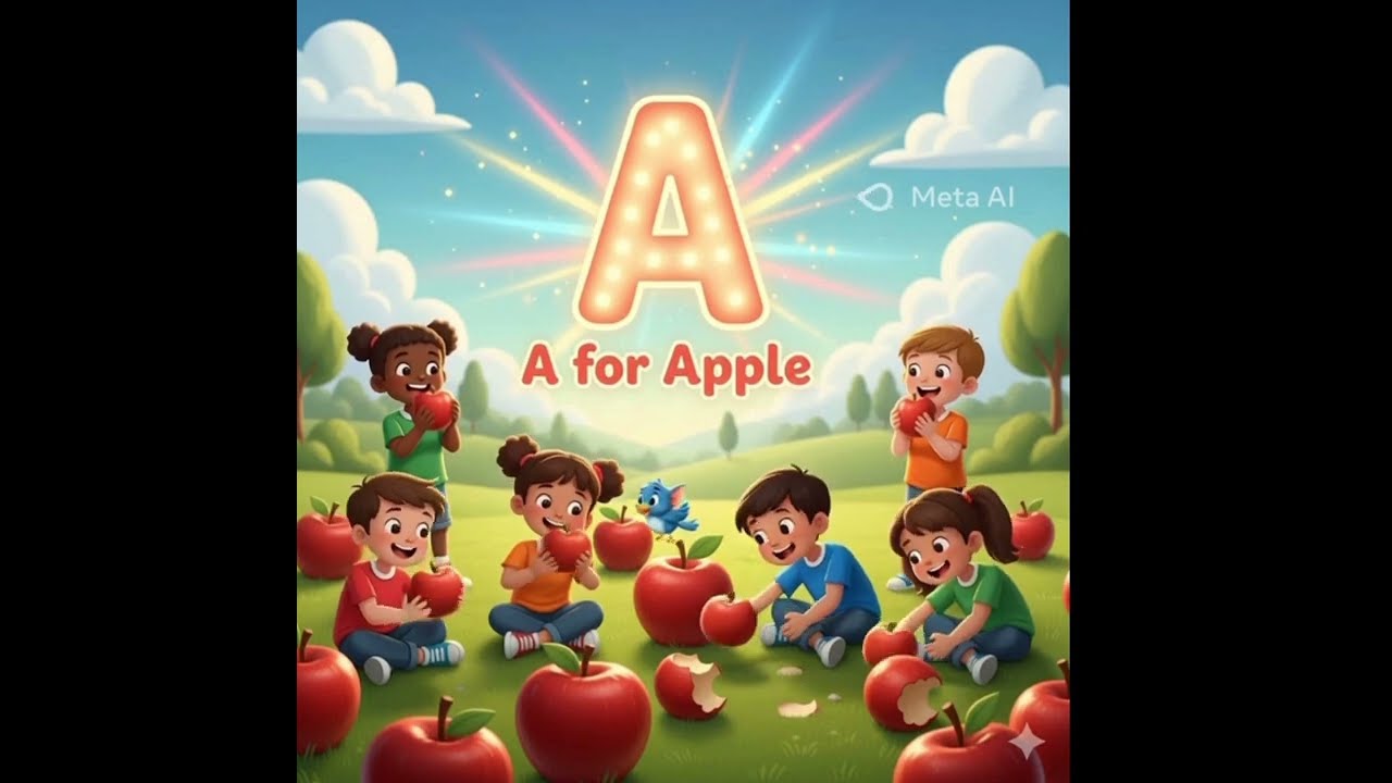 Welcome to my channel kids let's learn A to Z 