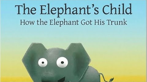 Bedtime Stories For Kids 📖 | Read Aloud | How the Elephant 🐘 Got His Trunk |