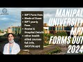 Mpt forms out 2024  7mpt branches in manipal university  mpt in manglore  bangloremptphysioaim