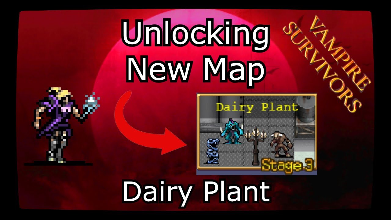 Unlocking New Map Dairy Plant Imelda Inlaid Library Hyper (Vampire