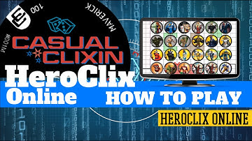 HeroClix Online #2: How to Play HeroClix Online