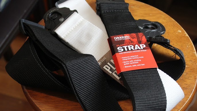 D'Addario Universal Strap Lock SYSTEM; Black