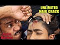 Hair cracking compilation by asim barber  head massage  neck cracking  spine cracking  asmr