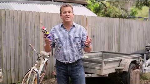 How to use WD-40 to get rusted parts moving again