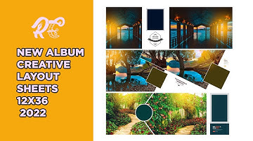 New Album Design 12x36 layout Repeat Creation