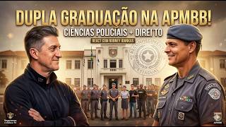 Coronel PM ACERTOU DEMAIS e quem ganha são os policiais (dupla graduação na APMBB)