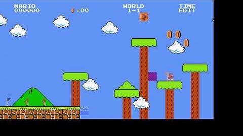 Basic Mario level design.