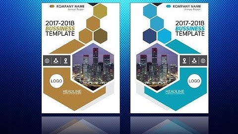 tutorial corel draw x7 |  Business brochure Design best trick simple #belajardesign11