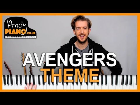 AVENGERS ENDGAME Theme Made EASY PIANO Cover + Tutorial