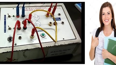 SR and D flip flop | EXPERIMENT | LOGIC CIRCUIT | BY CBR