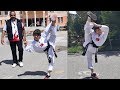 Okulumda 19 Mayıs Taekwondo Gösterisi Yaptım