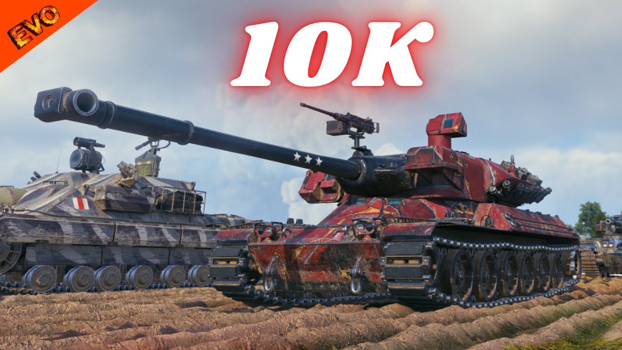 MBT-B 10K Damage & 8 Kills + 11.9K & 12.7K Damage 8 Kills | WoT Best Replay