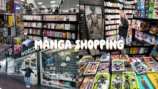 manga shopping in birmingham 🐻 + haul