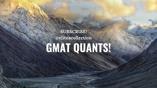 Elitecollection is live! #gmatquant #nosweat #subscribe @eliteacollection