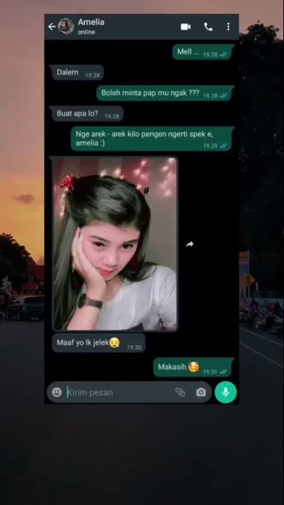 story wa pap e amelia