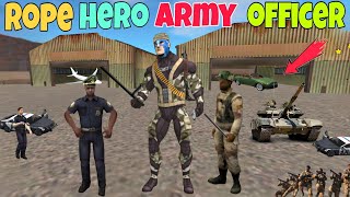 Rope Hero Became Army Officer Free Army Dress । Rope Hero Vice Town । Junnu Malik Gaming screenshot 4