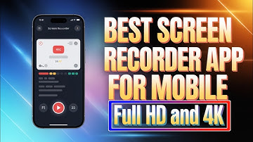 🎥 Best Screen Recorder App For Android 📱 | Record in Full HD & 4K Quality 🔥
