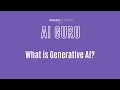 What is Generative AI? | ADaSci AI Guru