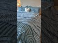 The Bedsure bamboo waffle blanket is giving cool, airy, cozy-without-overheating energy all summer