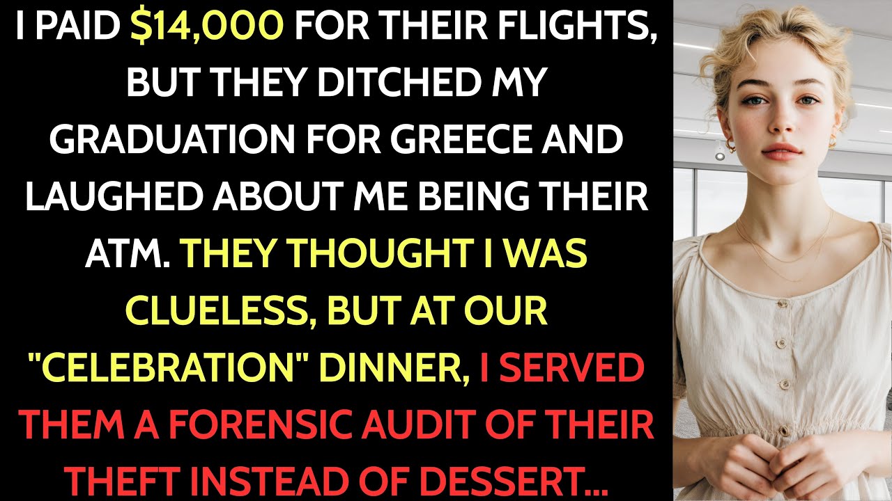 I Paid $14,000 To Fly My Family To My Graduation — They Went To Greece Instead. “You’re Not Even...