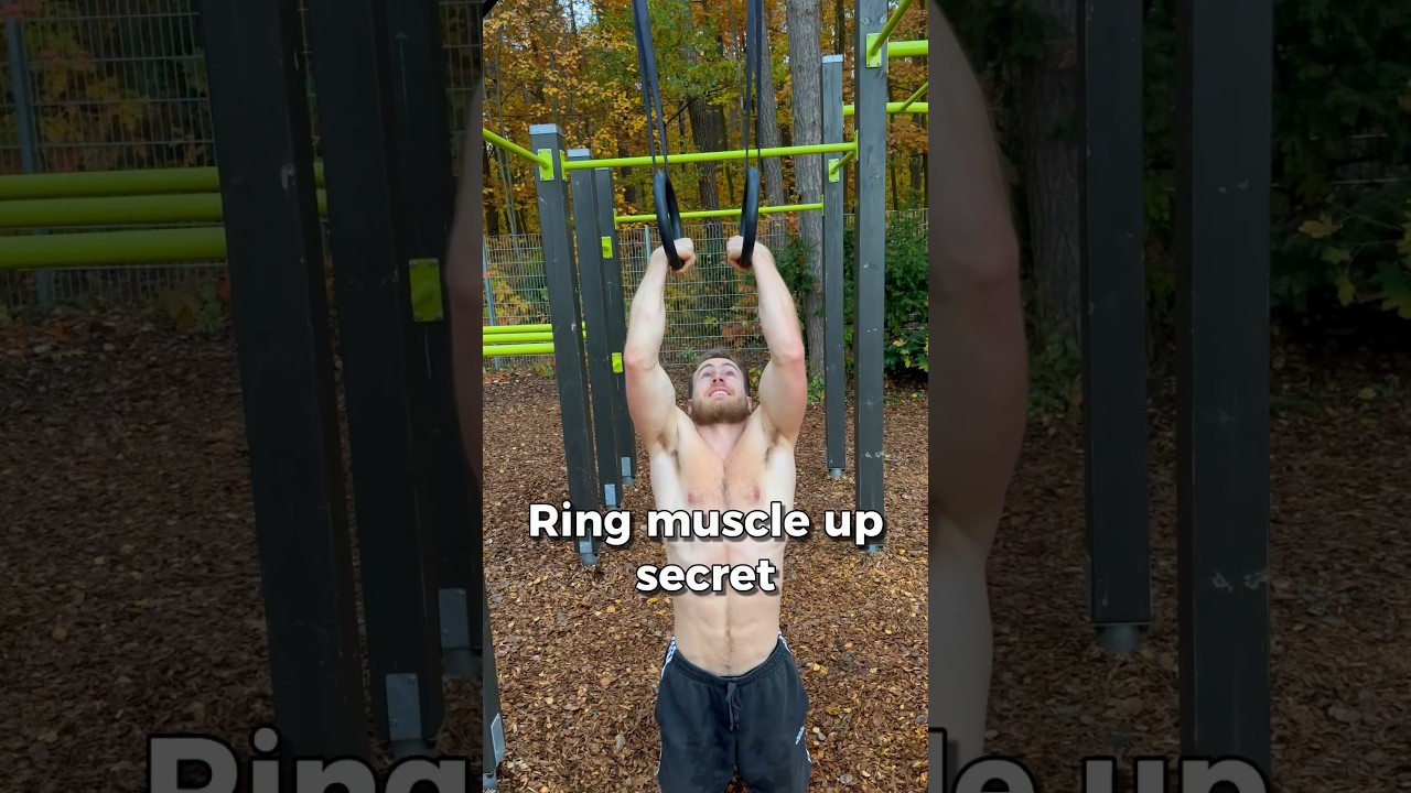 Ring muscle up tutorial 💪 