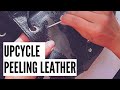 How to Upcycle Peeling Faux Leather