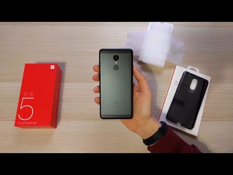 Xiaomi Redmi 5 Black 332 Gb Unboxing Setup