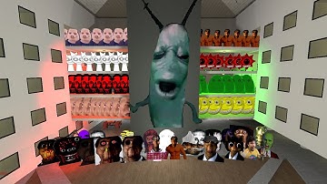 POV AUUGHH OBUNGA FAMILY AND MANY CRAZY NEXTBOTS GMOD HAVE FUN TOGETHER !!! #gmod #nextbots