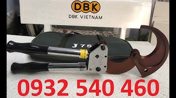 Kìm Cắt Cáp Nhông J75 (Max 750 mm2)