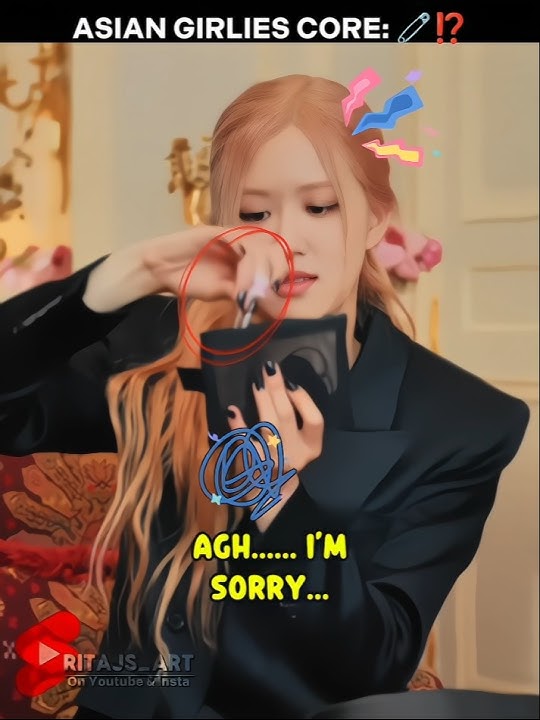 Rosé being a true Asian girl..🐿️❤️ #blackpink #shorts #viral #trending #edit #rosé #fyp