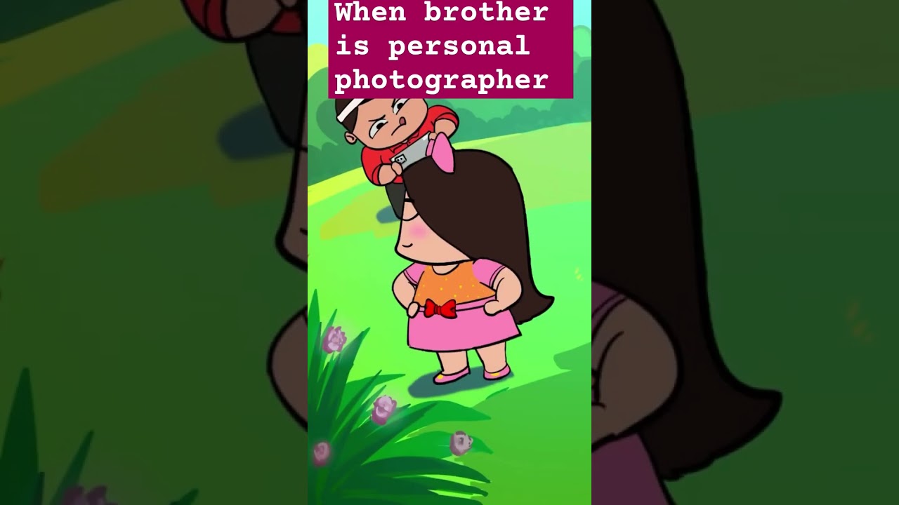 when brother is personal photographer 