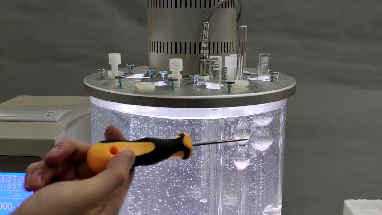 2021 1 4 1 11 1 （未加字幕）HZYN 1301 Transformer Oil Viscosity Tester Operating Video