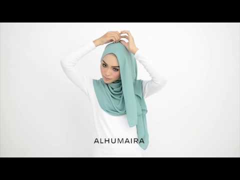 BASIC PREMIUM PLAIN SHAWL Styling Tutorial Style 9