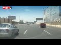 شاهد حركة مرور السيارات أعلى محور المشير طنطاوى المتجه من التجمع لوسط القاهرة 