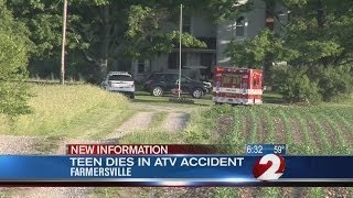 14-year-old boy dies in ATV crash