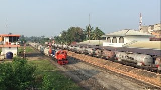Download lagu Kereta Api Barang Pertamina Berangkat Stasiun Prabumulih
