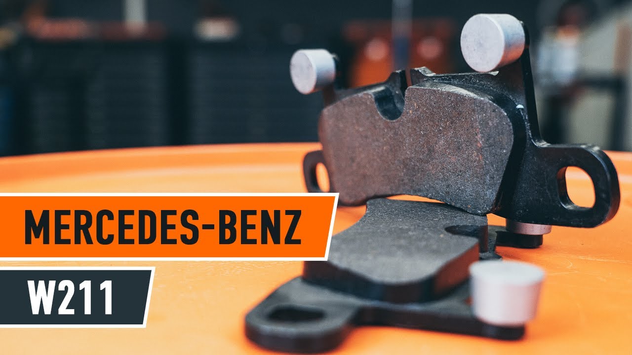 Hvordan Bytte Foran Bremseklosser P MERCEDES BENZ E W211