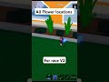 Flower locations for Race V2 in bloxfruits #bloxfruits #roblox #kitsune #raceV2