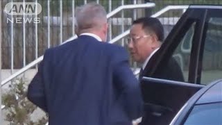 米朝実務者協議　北朝鮮代表団がスウェーデンに到着(19/10/04)