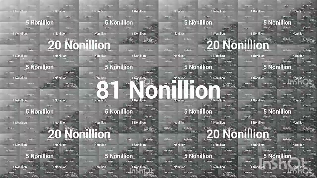 1 Vigintillion Times 