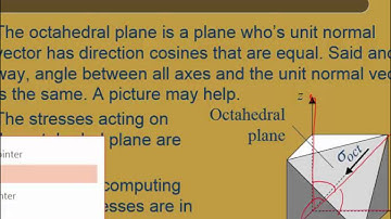 CE 531 Mod 1.2.3: Stress invariants