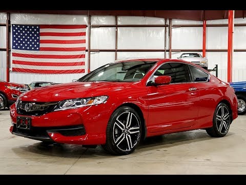 2016 Honda Accord Red - YouTube