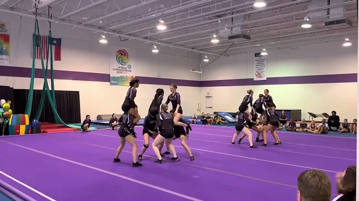 Showcase Gymnastics Acro and Tumbling Level 3.