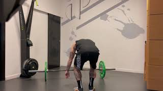 Bar-Facing Burpees Over