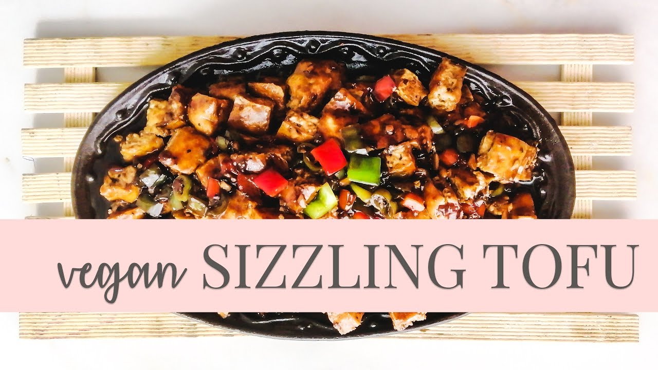 How to Make Sizzling Tofu (No Mayo) Vegan Sizzling Tofu YouTube