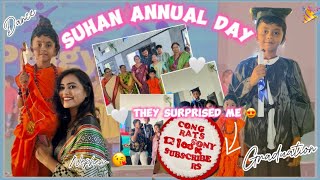 Suhan annual day 😍💃|| they surprised me for 100k @Sony_world 🎉💕|| nephew🤩|| Sony diary