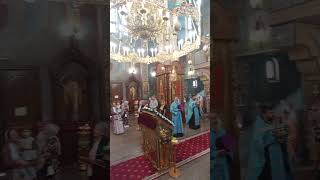 Тирасполь храм рождества Христова воскресная вечерняя служба