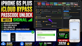 iPhone 6S Plus iCloud Bypass Passcode Unlock With Signal 🔥 Full Method 2026